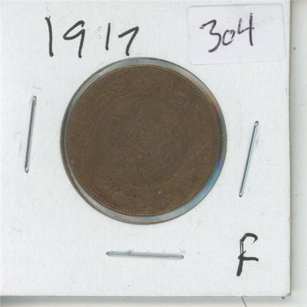 1917 Canadian Large Penny