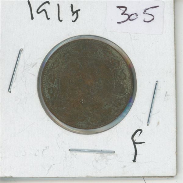 1918 Canadian Large Penny