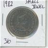Image 1 : 1982 Canadian Silver Dollar Small Jewel