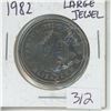 Image 1 : 1982 Canadian Silver Dollar Large Jewel