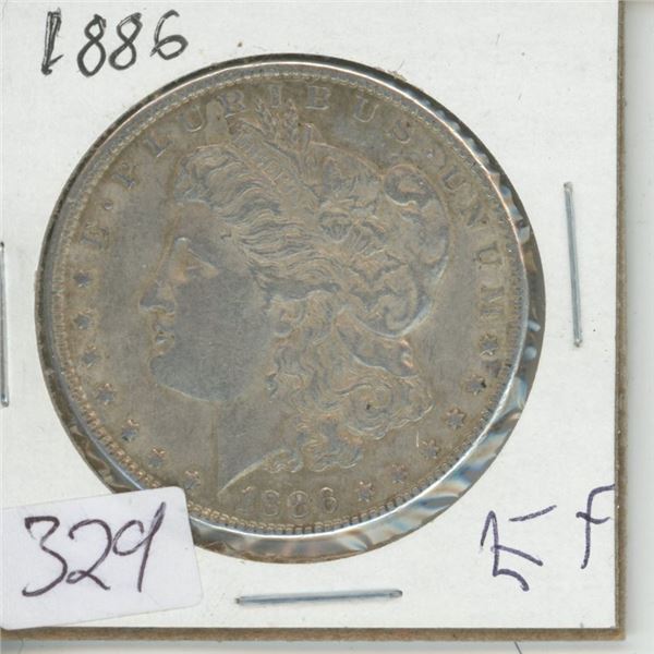 1886 US Morgan Dollar