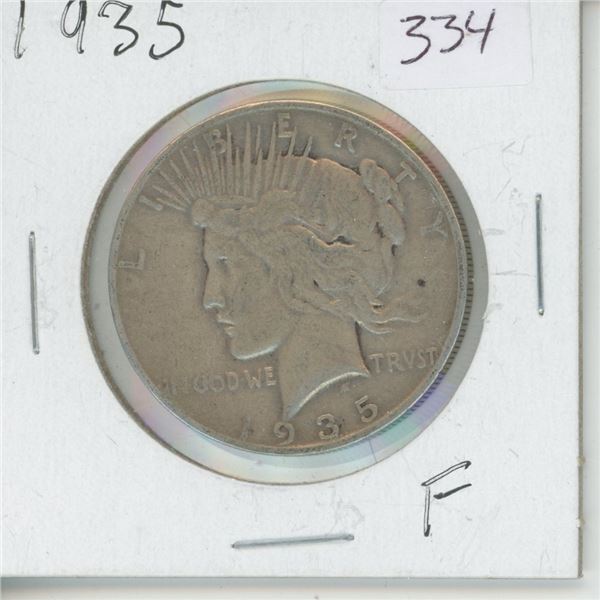 1935 S US Peace Dollar