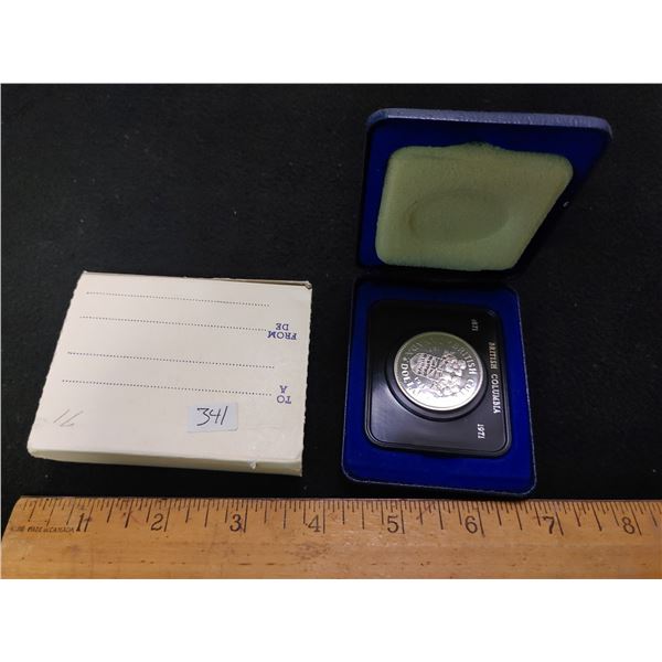 1871 - 1971 British Columbia Commemorative Dollar