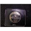 Image 2 : 1972 Canadian Silver Dollar In Clamshell