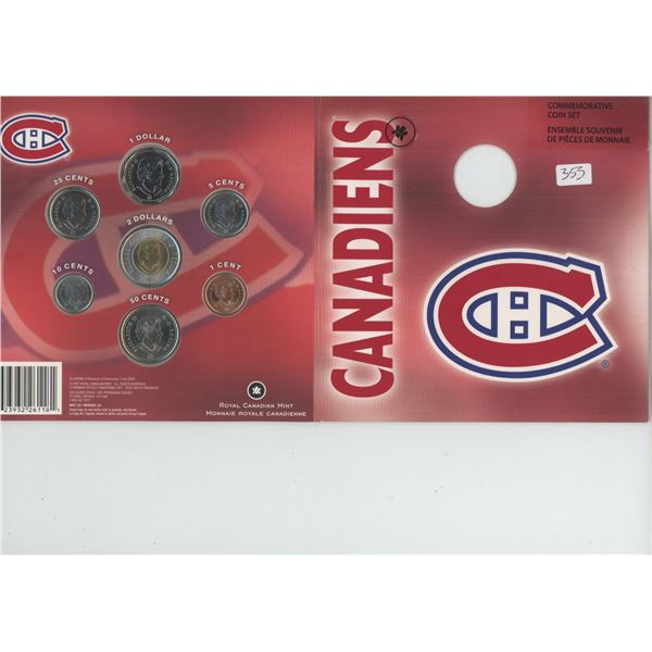 2007 Montreal Canadiens Commemorative Coin Set