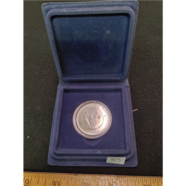 Manitoba 1984 Medallion W/ Pope John Paul the Second