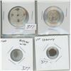 Image 1 : 4 Foreign Coins,