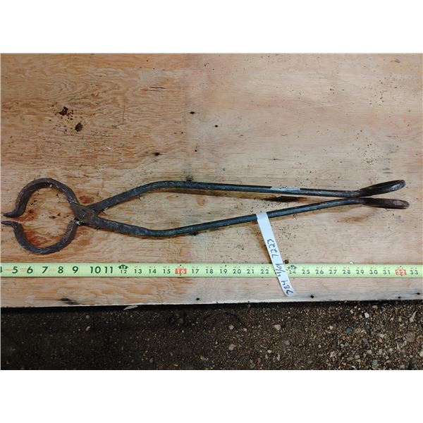 Pair of Blacksmithing Tongs