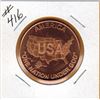 Image 1 : 1 OUNCE COPPER  .999 FINE - USA - AMERICA - ONE NATION UNDER GOD