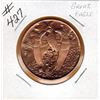 Image 1 : 1 OUNCE COPPER  .999 FINE - NORSE MYTHOLOGY - GREAT EAGLE