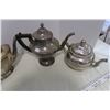 Image 4 : 4 Silver Plate Tea Pots