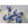 Image 1 : 6 pcs Blue Dishes