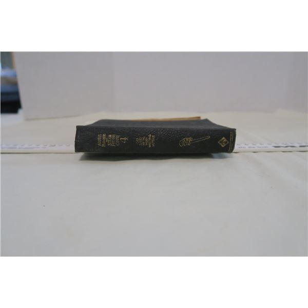 #4 Audels Plumber & Steam Fitters Guide - 1938