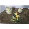 Image 2 : 2 Master Pottery Mini Jugs & Boy/Girl Chalkware piece