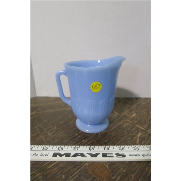 Blue Pyrex Pitcher