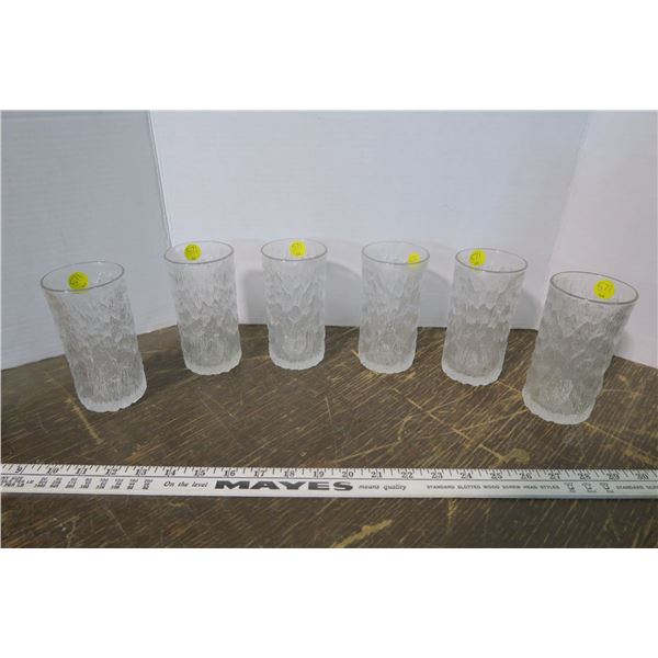 Lot of 6 Glasses