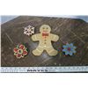 Image 1 : Gingerbread Chalkware (4pc)