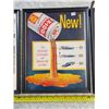 Image 1 : VINTAGE  FRAMED ADVERTISING "SHELL MOTOR OIL"