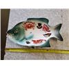 Image 1 : VINTAGE CERAMIC FISH PLATTER STAMPED JAPAN