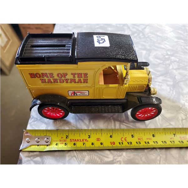 1913 FORD MODEL T VAN COIN BANK