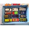 Image 3 : MATCHBOX CARRY CASE W/ 24 MATCHBOX CARS 1970'S / 1990'S