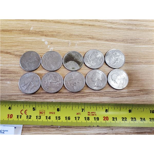 10 Collector American Quarters
