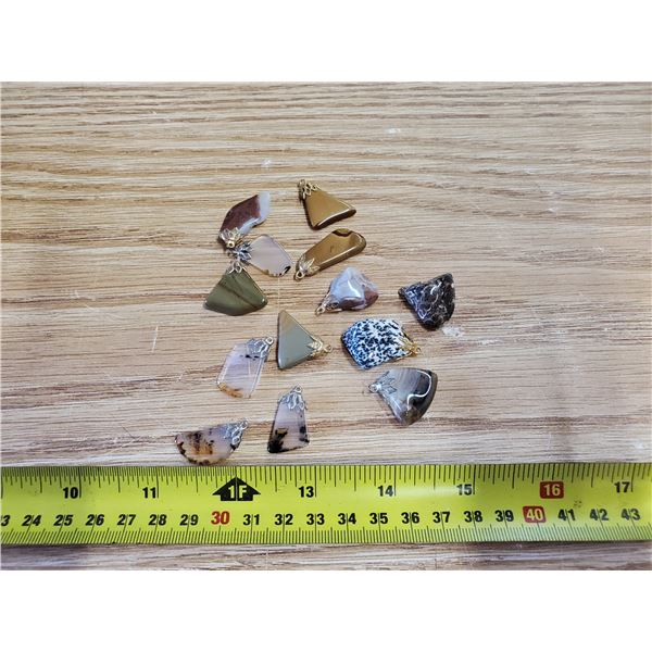 13 Stone Pendants