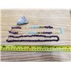 Image 1 : 2 Amethyst Necklaces + 1 Crystal