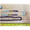 Image 3 : 2 Amethyst Necklaces + 1 Crystal