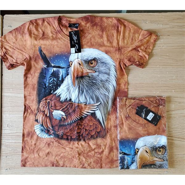 1 Large, 1 Medium new with tags Eagle T-Shirts