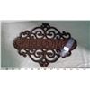 Image 1 : Iron Welcome sign 7 1/2"x10 1/2"