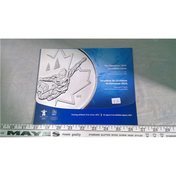 Vancouver 2010 collector card RBC