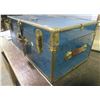 Image 5 : Blue Metal Storage Trunk