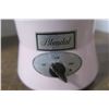 Image 2 : Retro 1950's "Blendall" pink blender with original instructions