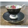 Image 1 : Black Rose royal albert cup & saucer