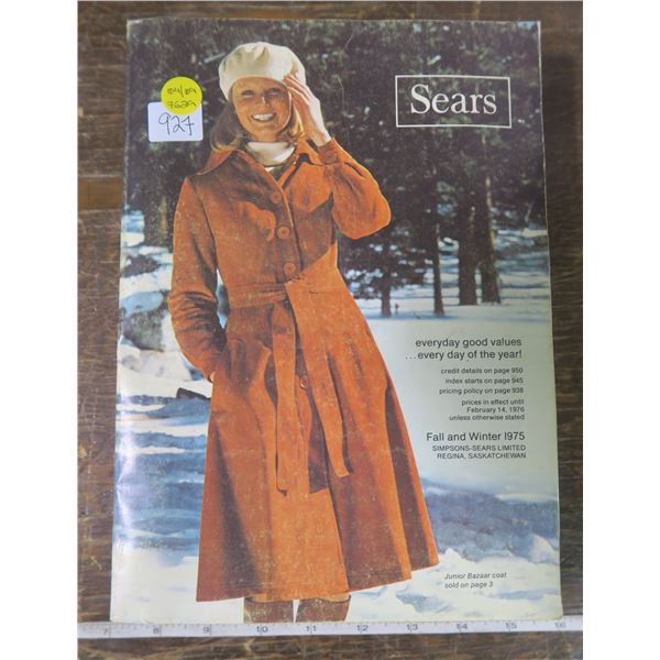 Sears 1975 Fall 7 Winter Catolog