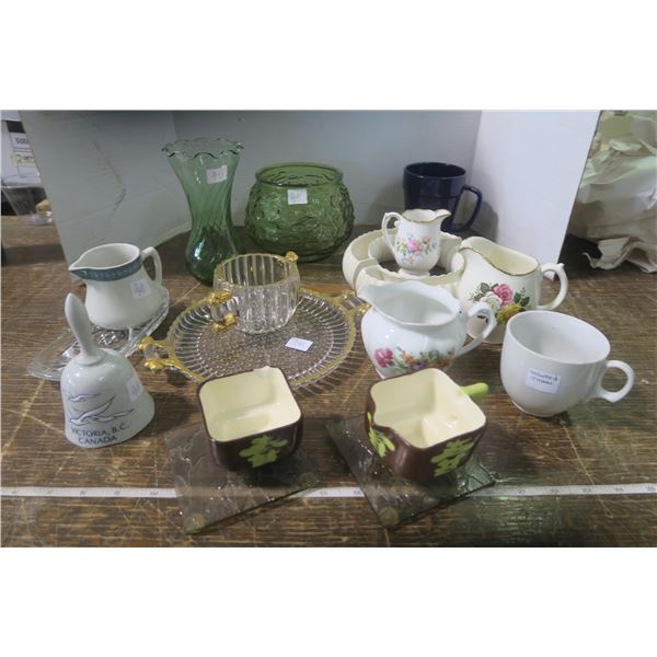 Misc. china & glassware