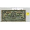 Image 1 : 1937 $1. Gordon-Towers signatures. Y/A Prefix. Wide Panel. BC-21. Fine.