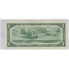 Image 2 : 1954 $1 Modified Portrait *M/Y Replacement Note. Beattie-Rasminsky signatures. BC-37bA. VF.