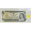 Image 1 : 1973 $1 Replacement Note. Crow-Bouey signatures. AAX Prefix. BC-46bA. Unc.