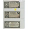 Image 1 : Lot of 3 1933 State of North Carolina, County of Guildford, Revenue Anticipation Notes: 50 Cents, $1