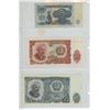 Image 2 : Bulgaria. Lot of 3 Notes: 1961 5 Leva, 1951 10 Leva & 1951 25 Leva. VF – AU.