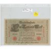 Image 1 : Germany. Reichsbanknote 1910 1000 Mark. VF+.