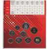 Image 1 : 2010 Special Edition Proof Like Set. 9-coin set includes 3 Colourized 25 Cents to celebrate the Wint