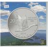 Image 2 : 2014 Canada Goose $20. .9999 pure Silver. Encapsulated with folder of issue.