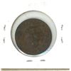 Image 2 : Canadian 1886 Victorian Large Cent. Obverse 1 (Round Chin). F-12. Scarce.