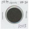 Image 1 : Canadian 1899 Victorian Large Cent. VF-30. Nice.
