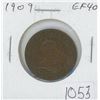 Image 1 : Canadian 1909 Edwardian Large Cent. EF-40. Nice.