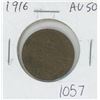 Image 1 : Canadian 1916 George V Large Cent. World War I issue. AU-50. Nice.