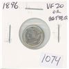 Image 1 : Canadian 1896 Victorian Silver 5 Cents. VF-20 or better. Nice.